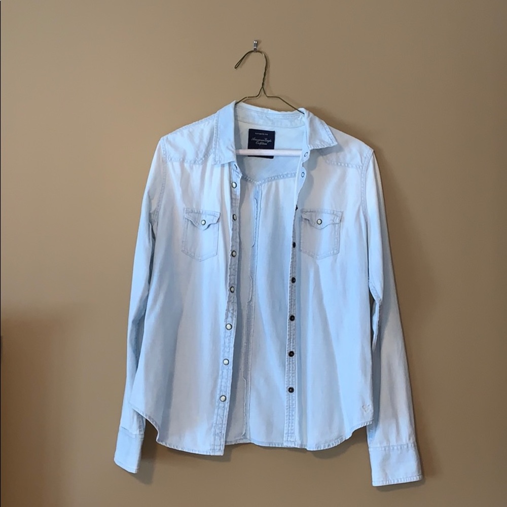 American Eagle Denim flannel
